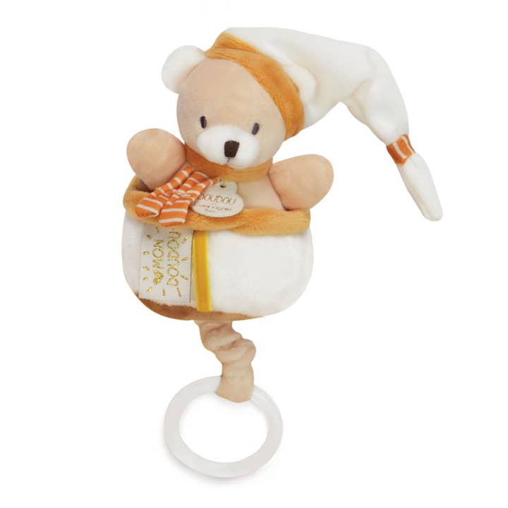 Musical Pull Toy - 6 Assorted Animals for wholesale by Doudou Et Compagnie
