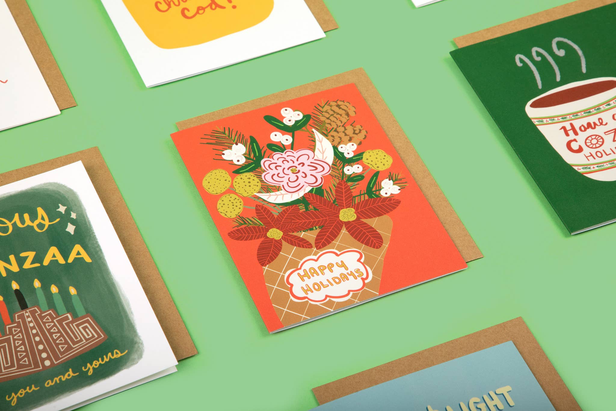 Marigold Press - Wholesale Kwanzaa Card - Joyous Kwanzaa To You and Yours2