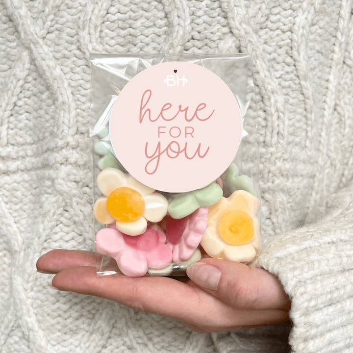 BearHugs – wholesale Gummy – Gummy Flower Sweets - Choose Your Message!1