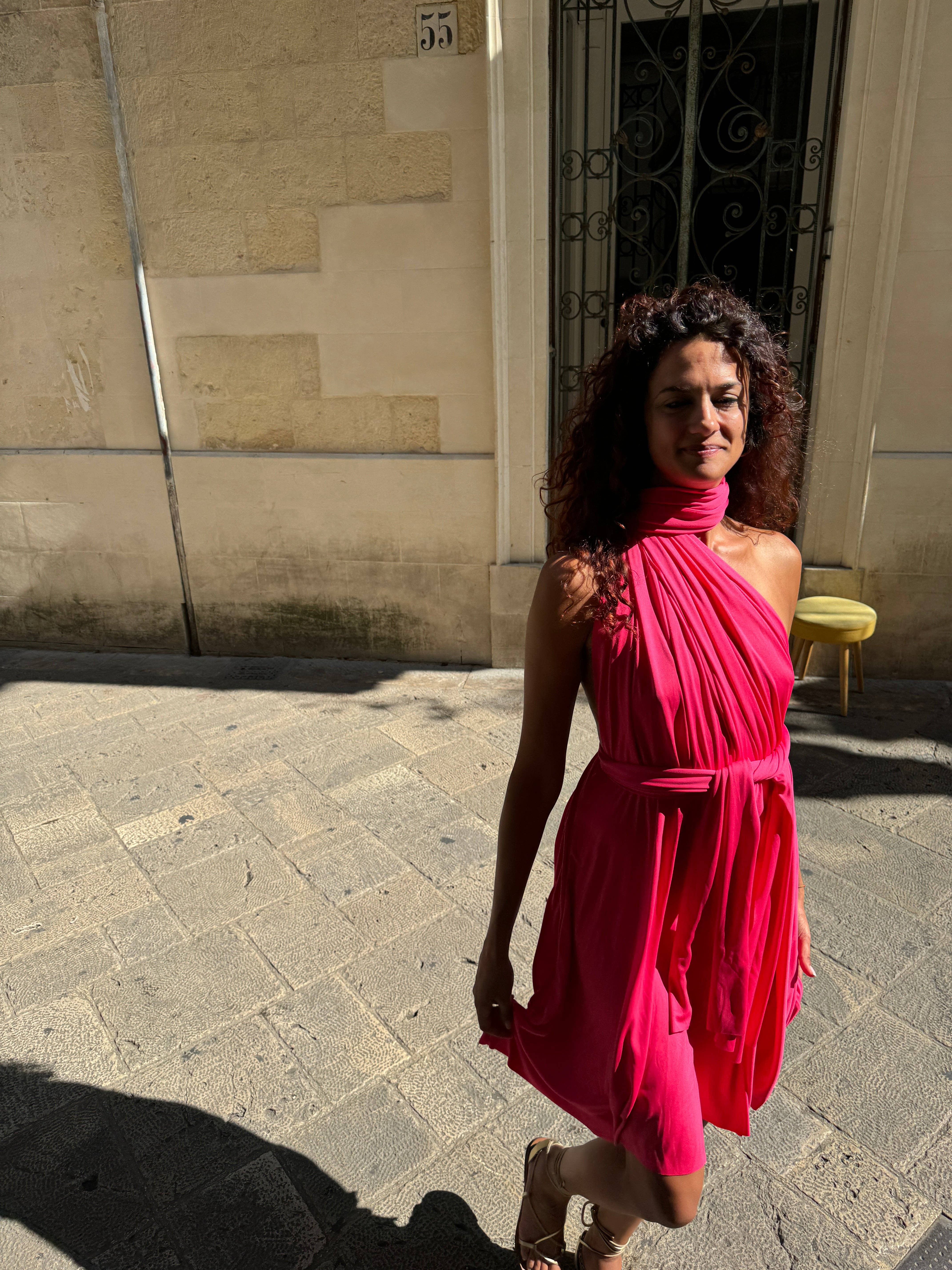 Bijondo - Wholesale Dress - Women's - Ayunita Infinity Convertible Short Dress29