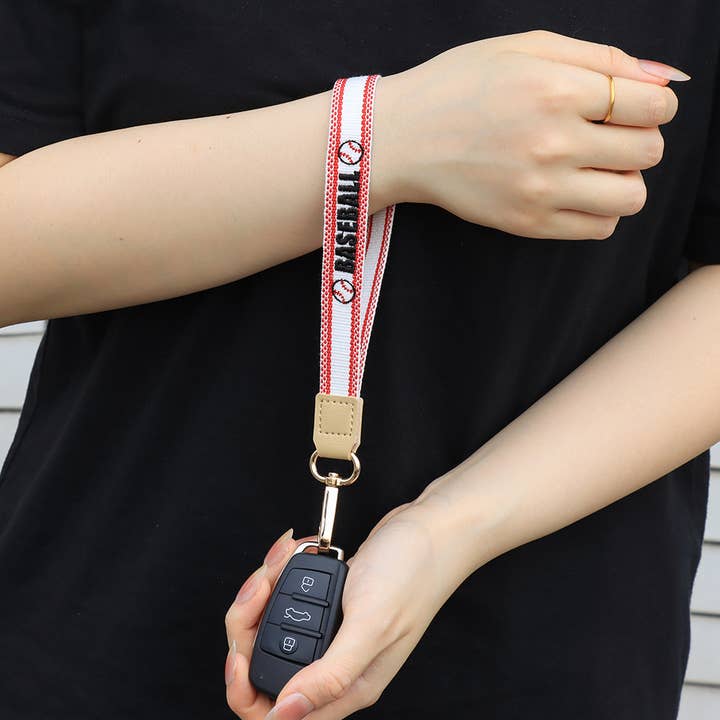 MKS America - Wholesale Keychain - Women's - Ball & Butterfly Theme Embroidered Keychain11