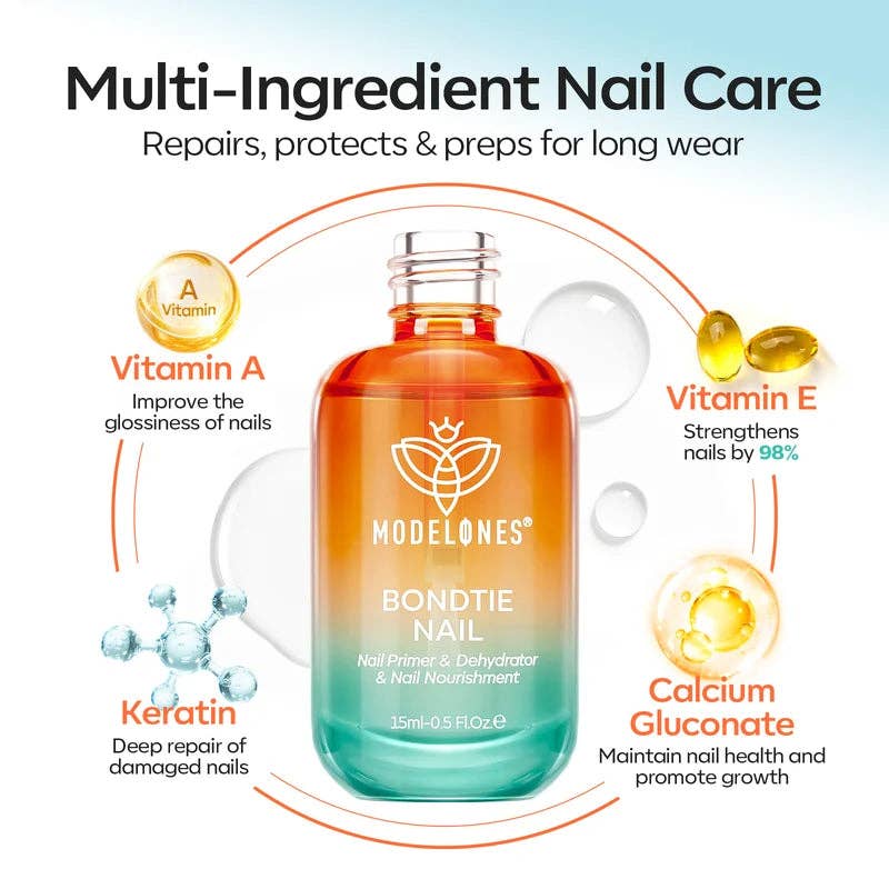 Modelones - Wholesale Nail Hardener/Strengthener - Upgraded 3 in 1 Nail Primer4