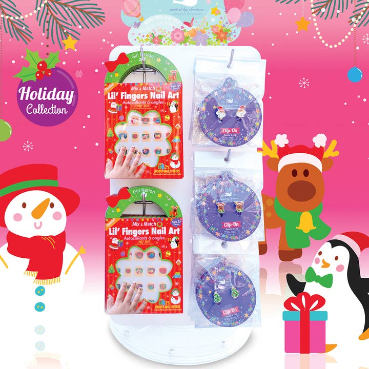 Christmas 2025 Kids Jewelry & Accessory Collection & Display for wholesale by Girl Nation