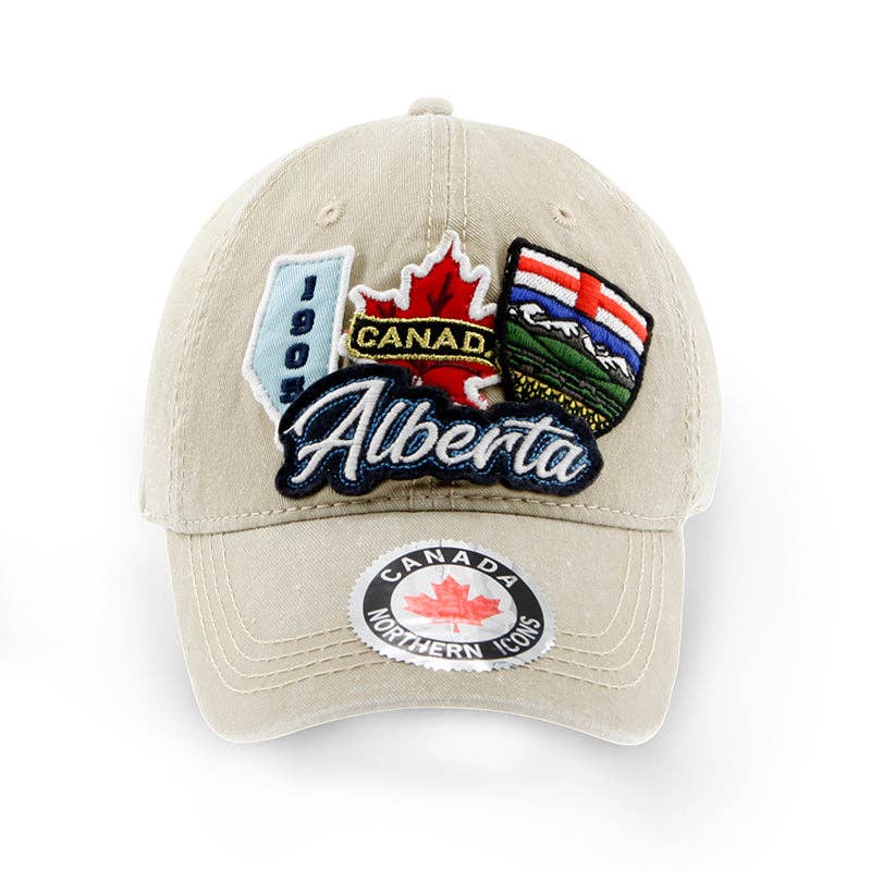 Northern Icons Canada - Wholesale Baseball Cap - Unisex - Alberta Patch Embroidery Province Cap8