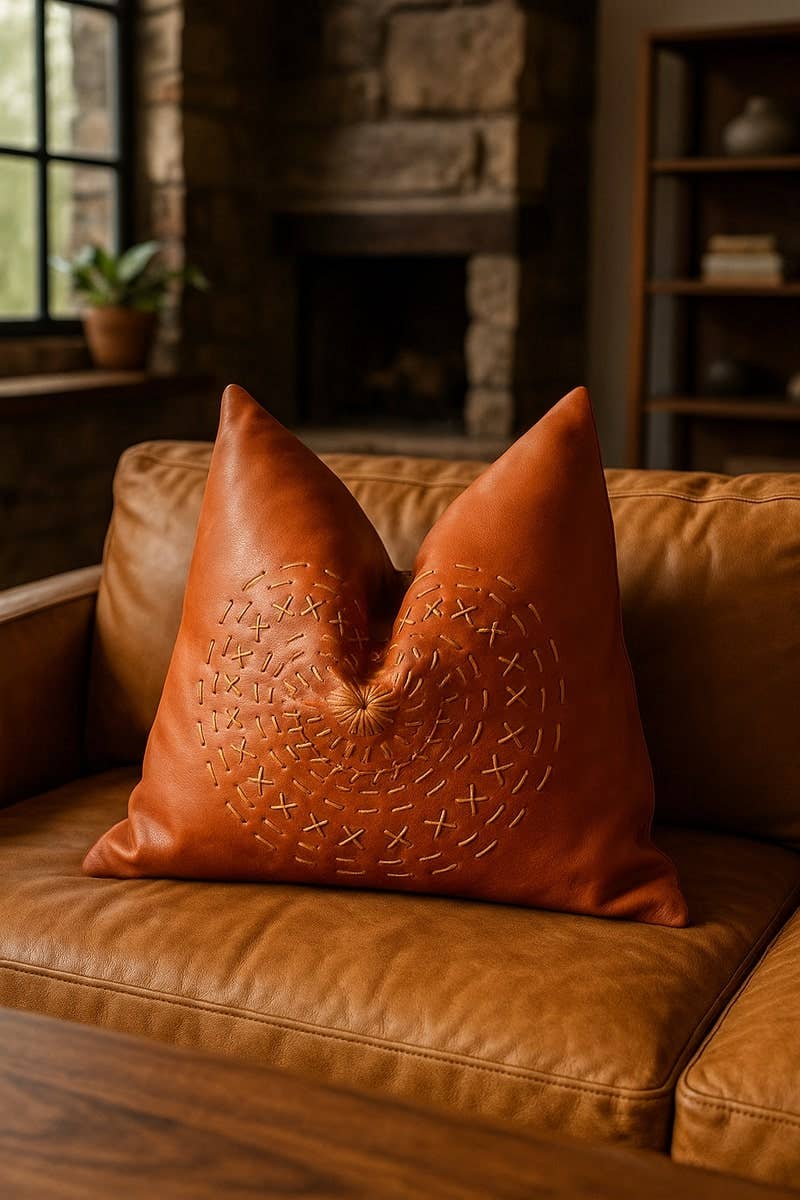 MLC - Wholesale Chair Cushion - Artisanal Comfort Leather Cushion Cover0