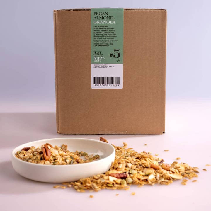 Superbon Chips de Madrid - Vente Granolas - Granola #5 aux pacanes et aux amandes 5 kg - I Just Love Breakfast