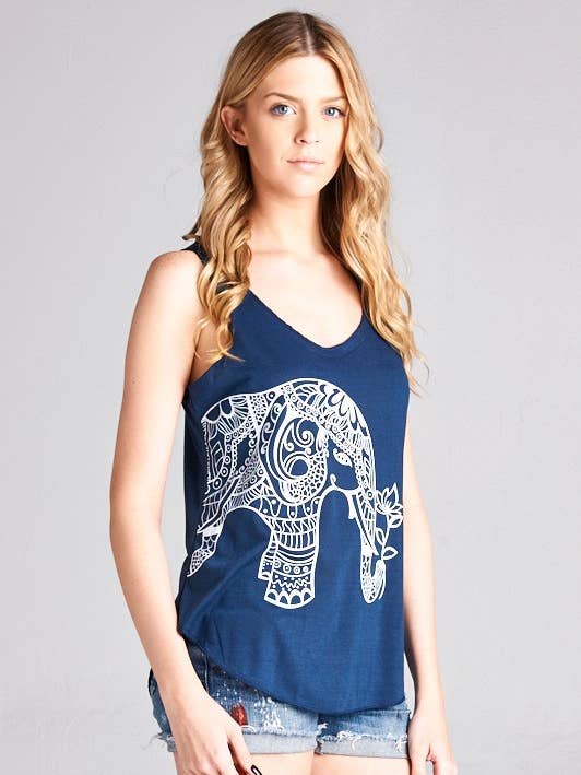 Tanktops gráficos Henna Impressão por atacado de LA Soul