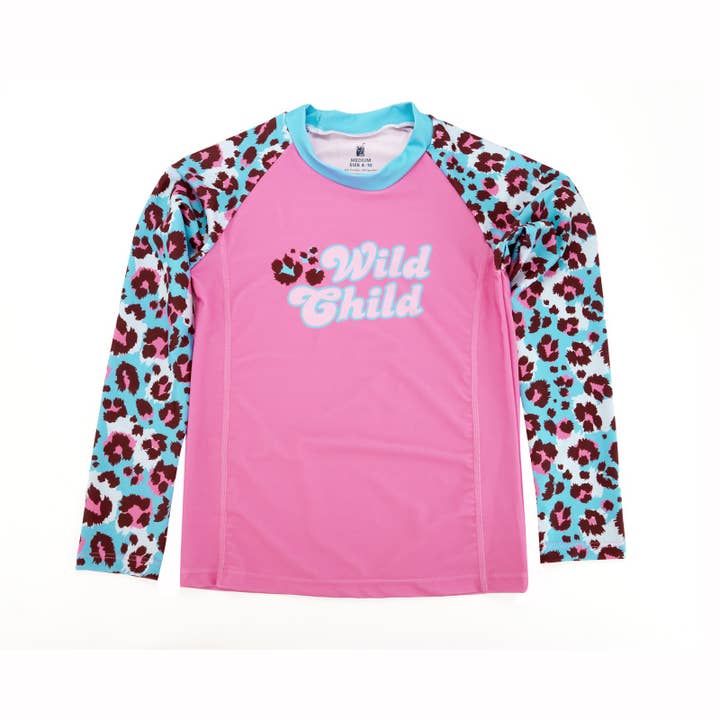 DM Merchandising - Wholesale Rashguard - Kids - Juice Box Girls Fun In The Sun Rash Guard Swim Tee Open Stck