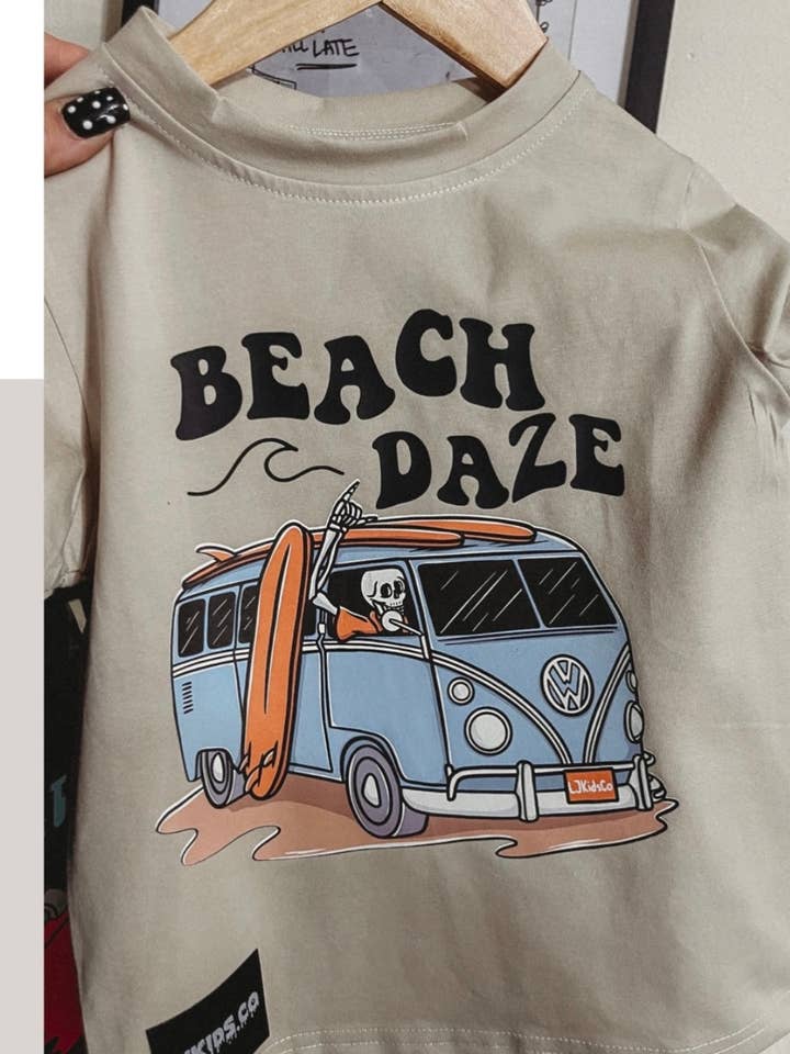 Beach Daze Tee for wholesale by LJkids.Co