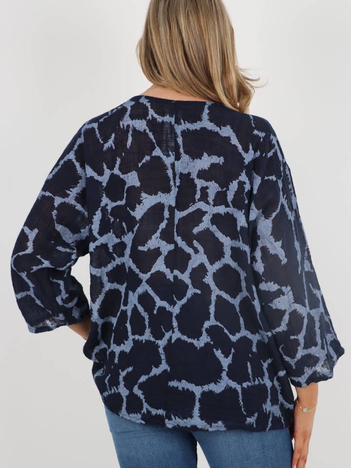 Miss Bold – wholesale Tunika - Dam – Italiensk bomullstopp med djurtryck23