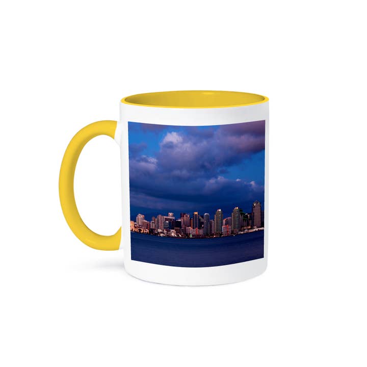 3dRose - Wholesale Coffee Mug - 3dRose, California, San Diego. City skyline at dusk, Mug