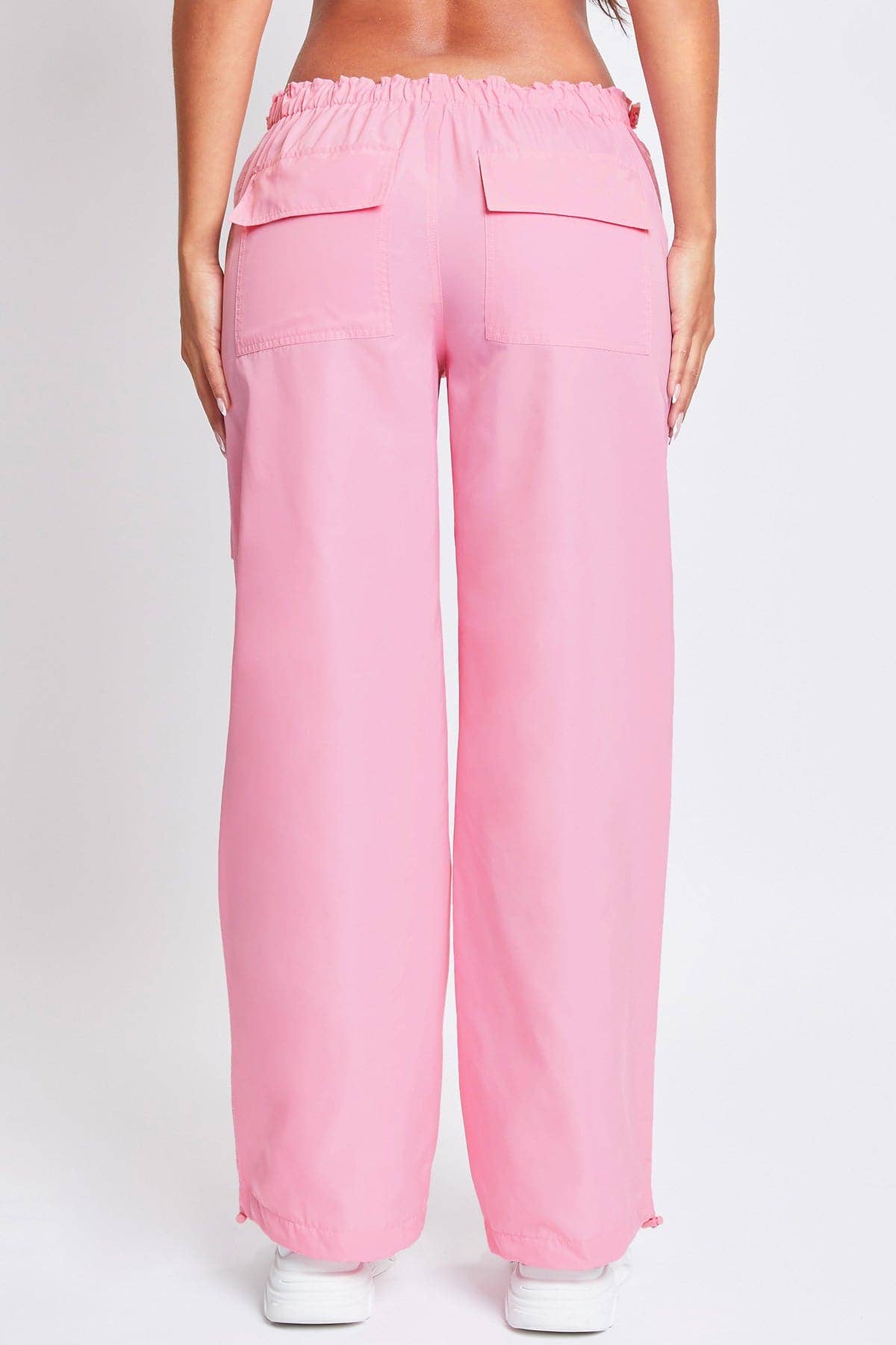 YMI - Wholesale Pants - Women's - Relaxed Nylon Parachute Pants-P1761N112