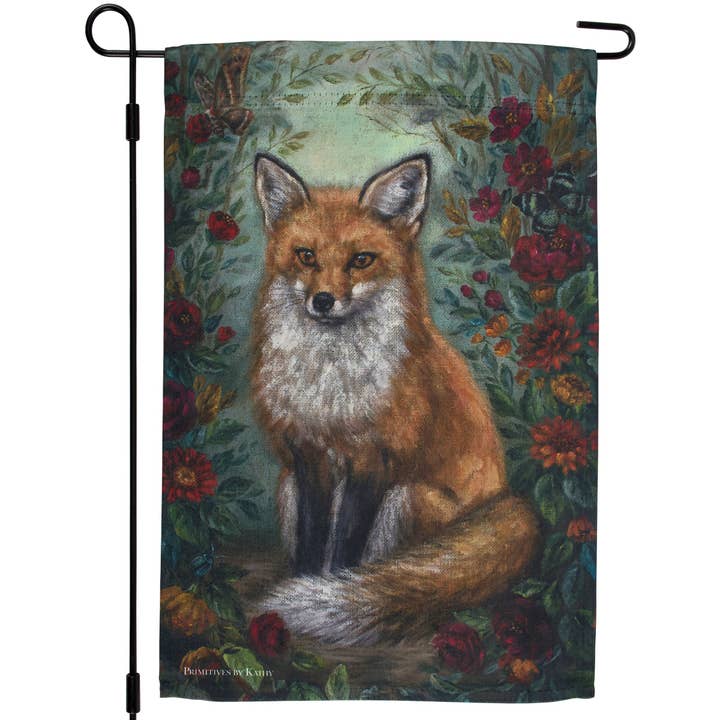 Fox Garden Flag for wholesale by Primitives by Kathy
