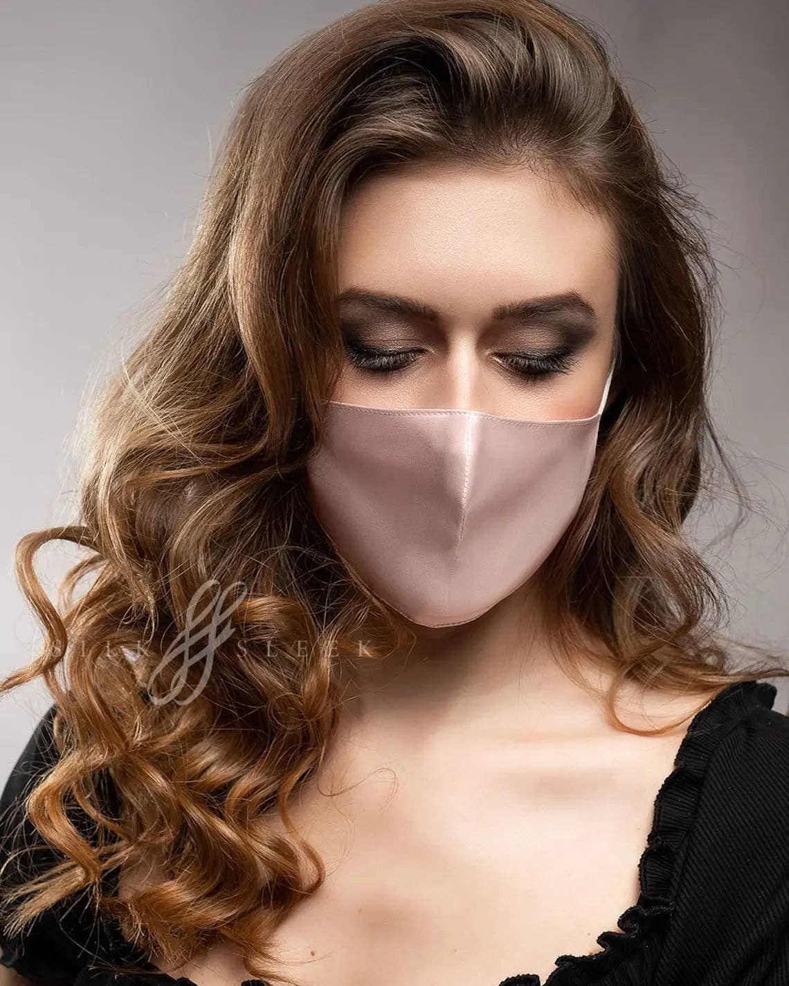 SilkSleek® - Wholesale Protective Face Mask/Shield - Triple Layers Mulberry Silk Face Mask0