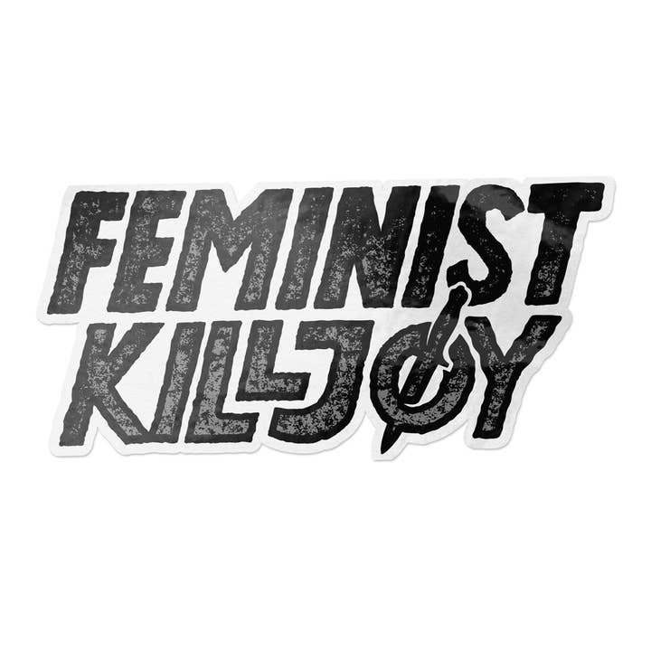 Feminist Killjoy - Political Sticker for wholesale by Secret Flair Club