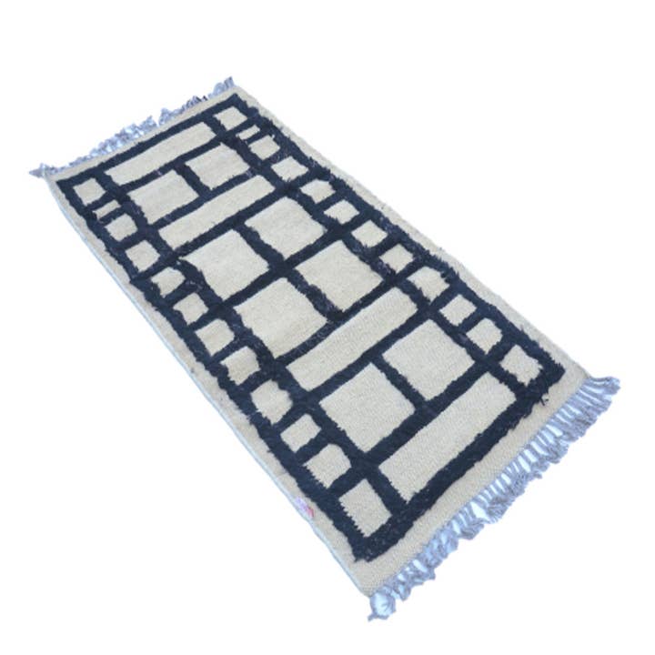 Fybernots - Wholesale Area Rug - IKAT Oushak Kilim Rug3