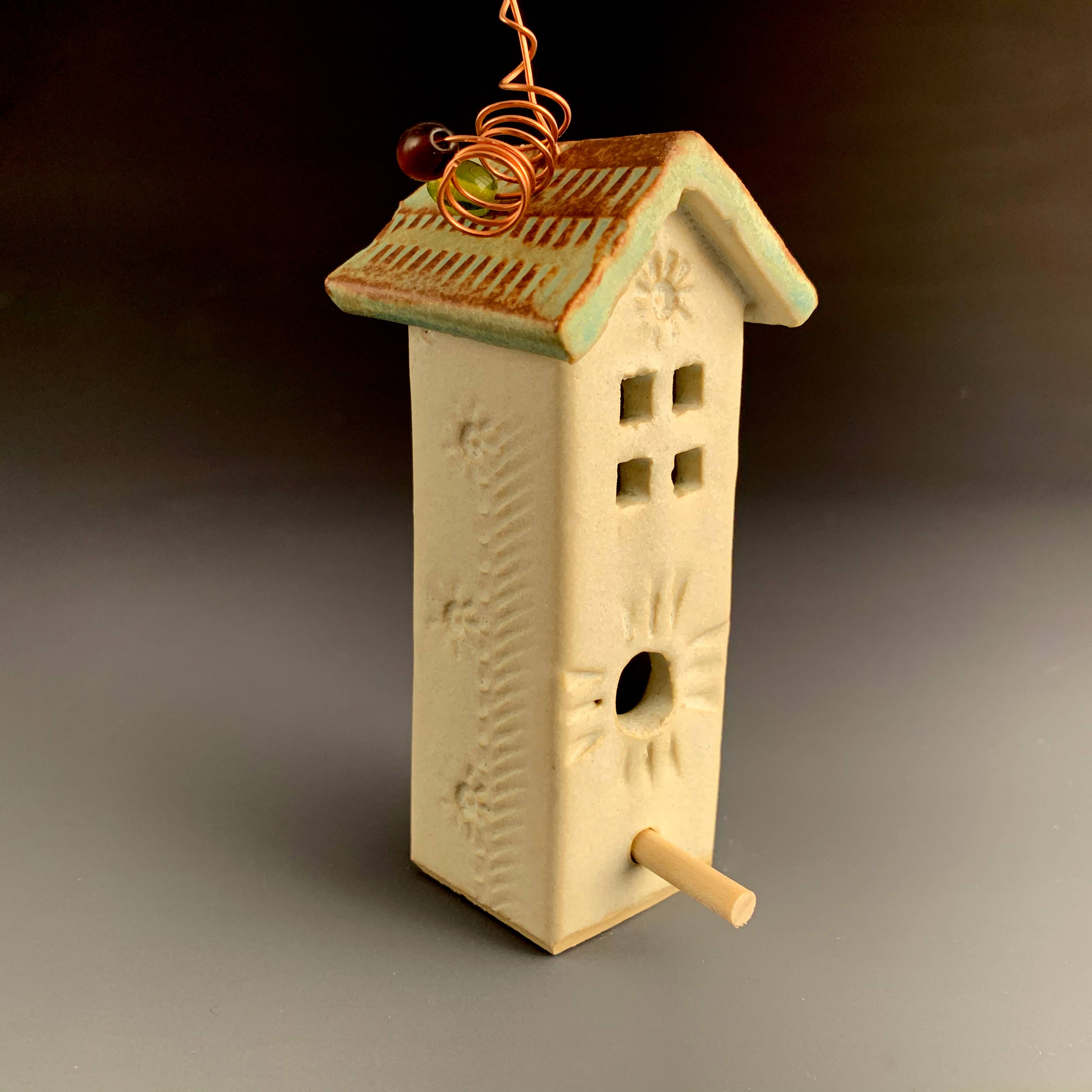 Macone Clay / Spooner Creek - Wholesale Bird House - MHB - Mini Hanging Birdhouse - Package of 64