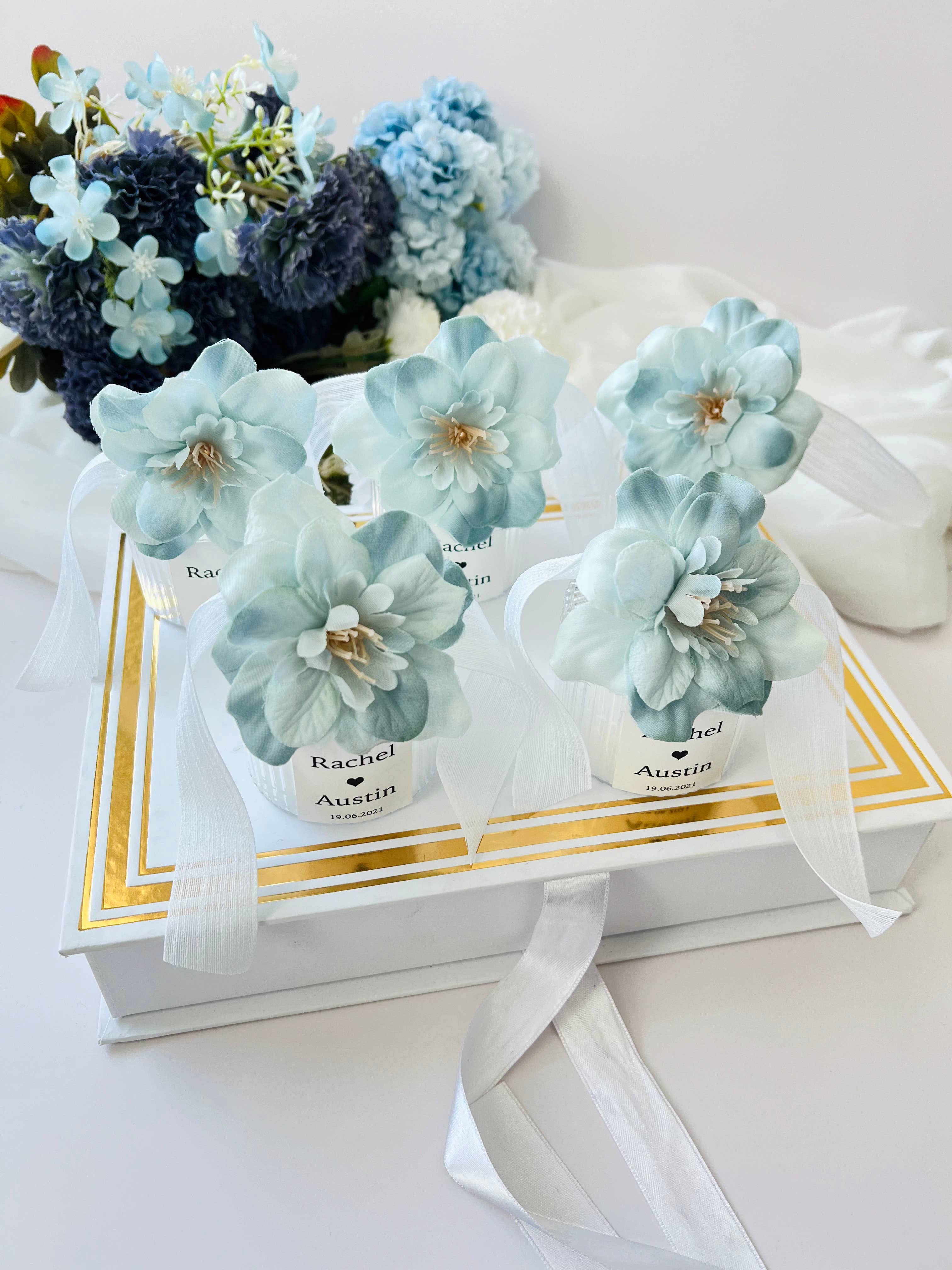 Uniq Favors - Venta al por mayor Regalo para invitados - Regalos de velas personalizados, regalos de velas a granel9