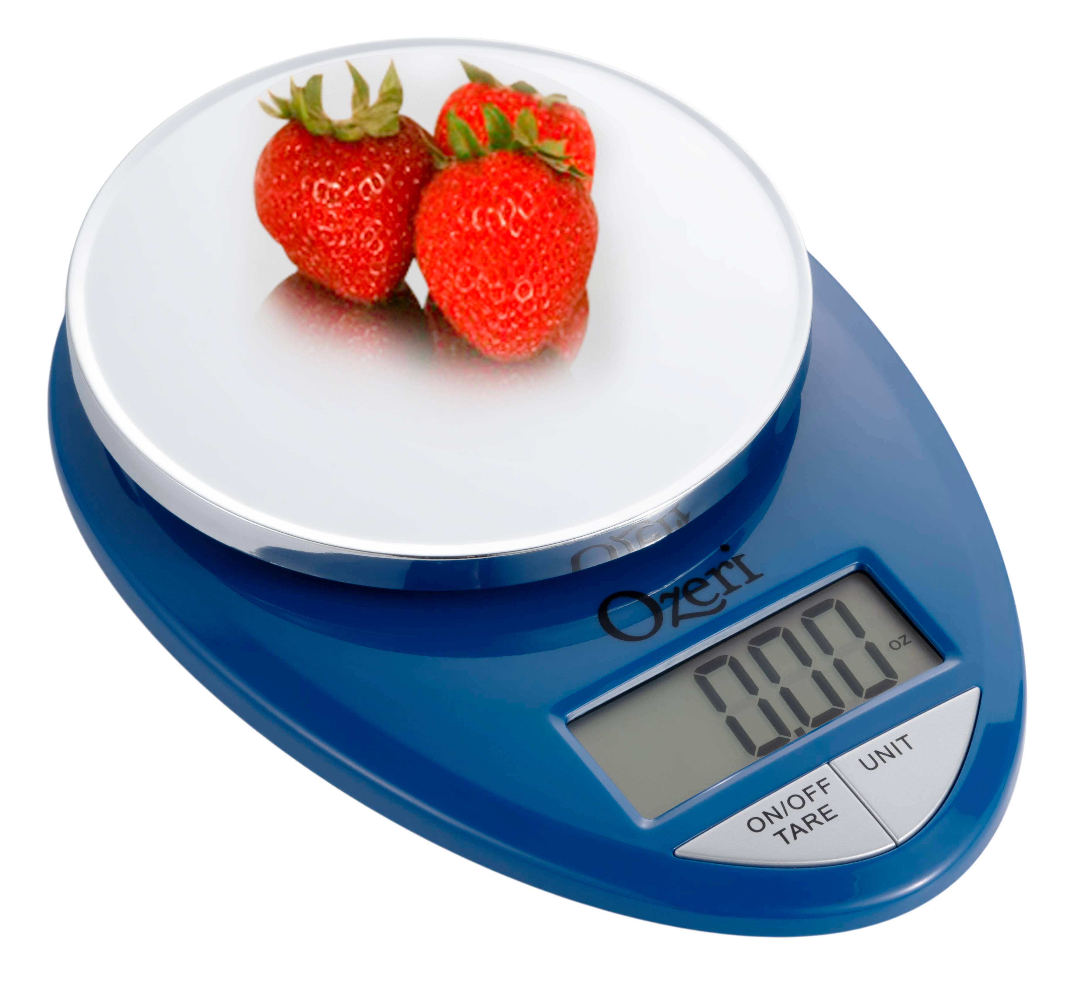 Ozeri - Vente Appareils électroménagers - Balance de cuisine numérique Ozeri Pro, 1 g à 5,4 kg6