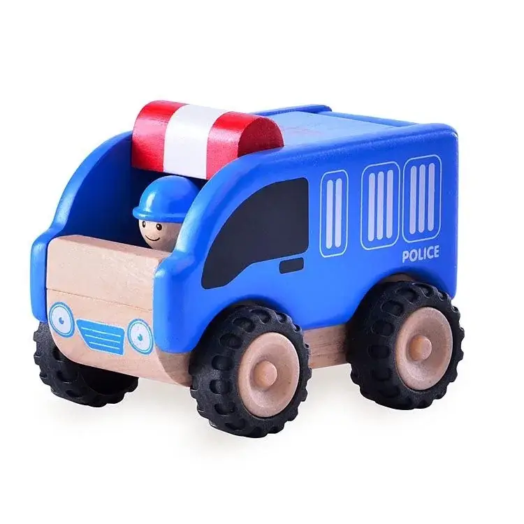 Beaming Baby – Engroshandel Legetøjsbil/lastbil - Børn – Mini Politi Bil (18+ måneder)2