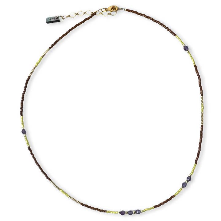 Jazu Jewellery – Colar com abas por atacado – Colares com contas e pedras semipreciosas7