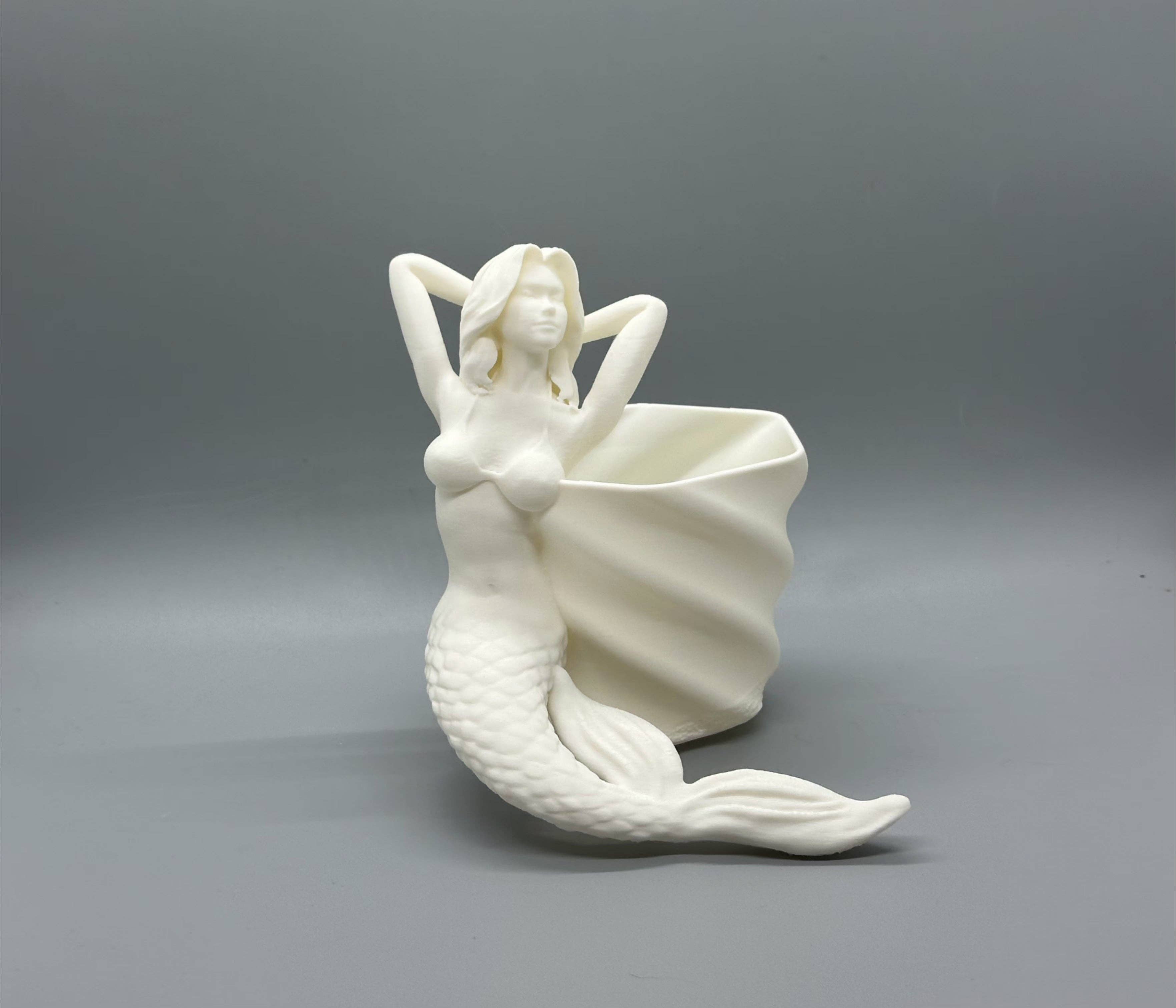 3DHotShop - Wholesale Plant pot - Mermaid Planter4