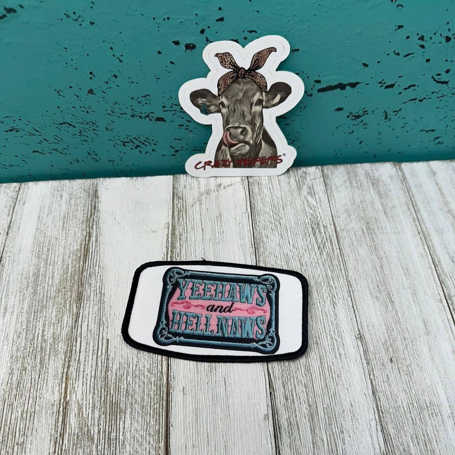 Crazy Heifers Wholesale – wholesale Patch – DTF Patches-Iron on1