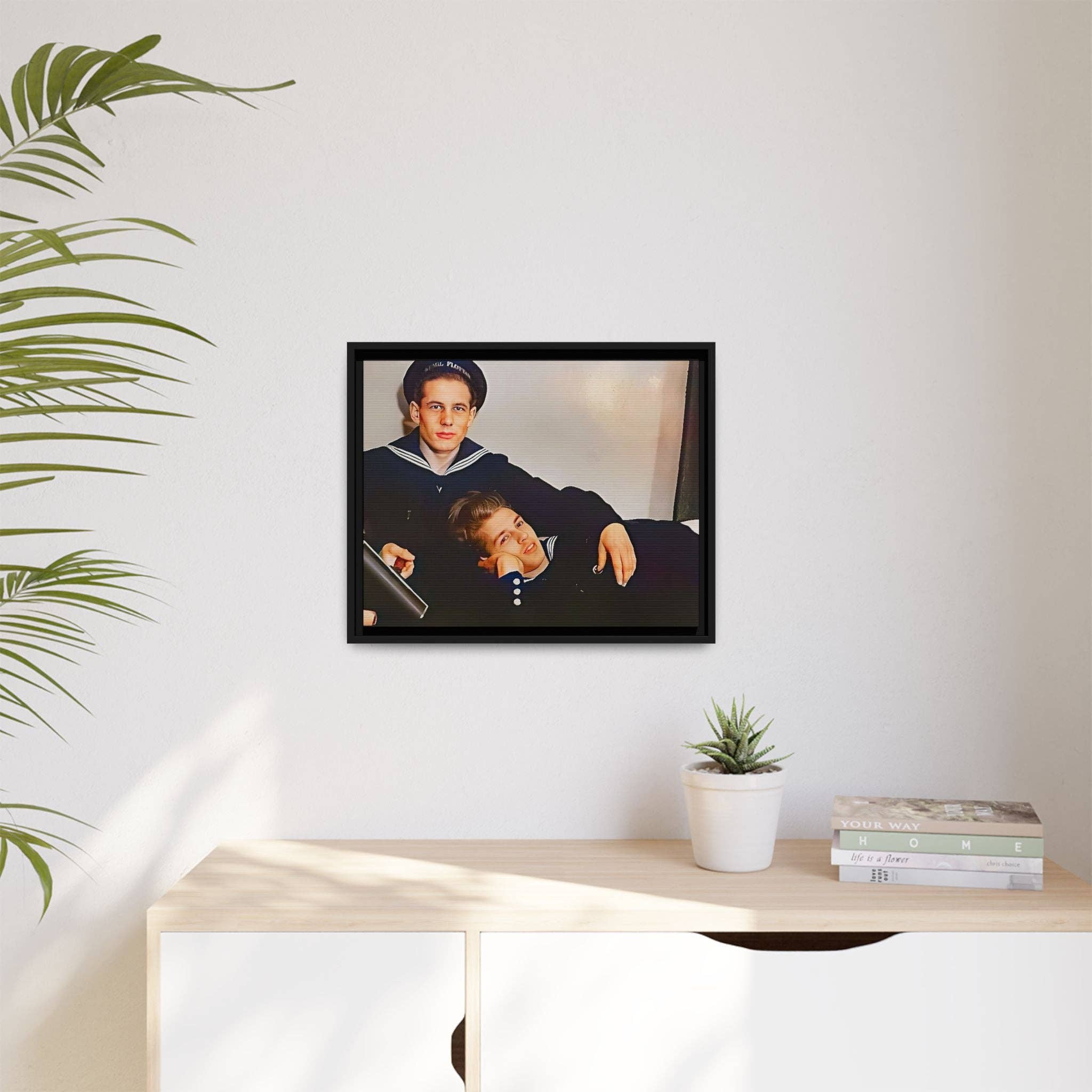 Walt & Pete - Wholesale Photograph - paire 010 | Framed Vintage Photo - Matte Canvas7