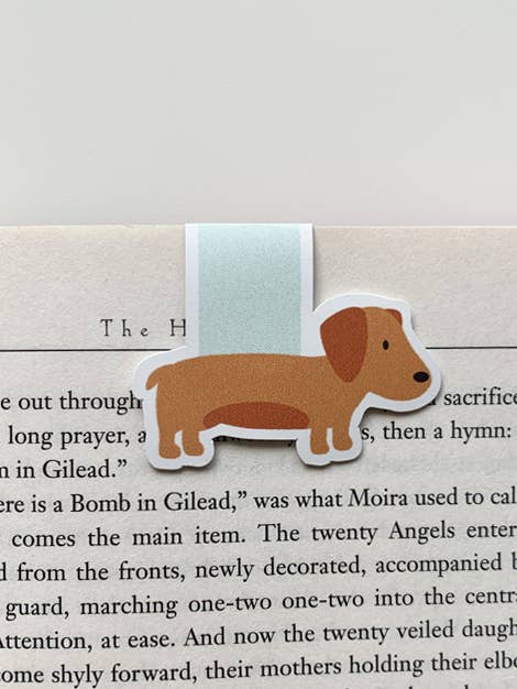 Sausage Dog Magnetic Bookmark for wholesale by IMPAPER