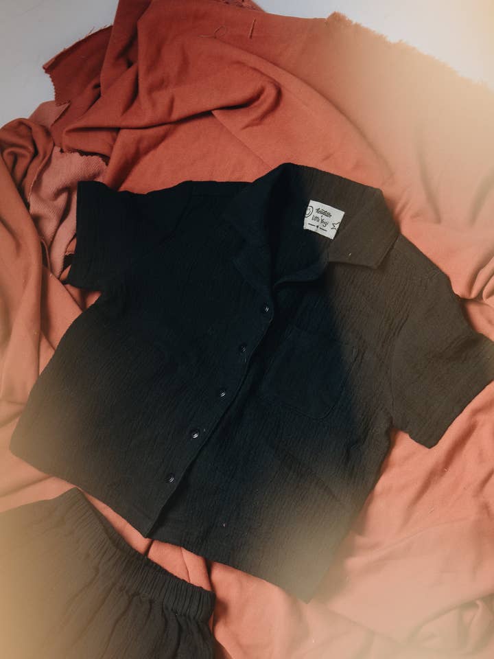 Chemise en Mousseline à Boutons Cape Cod for wholesale by Little Yogi Company