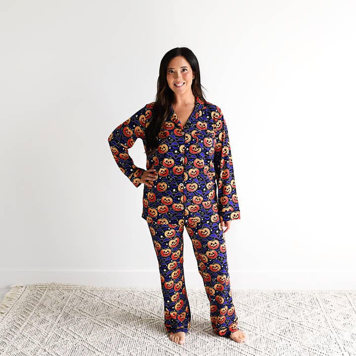 Gigi and Max - Wholesale Sleepwear Set - Women's - Edward Mom Two Piece Bamboo Pajama Kids Clothing Halloween2
