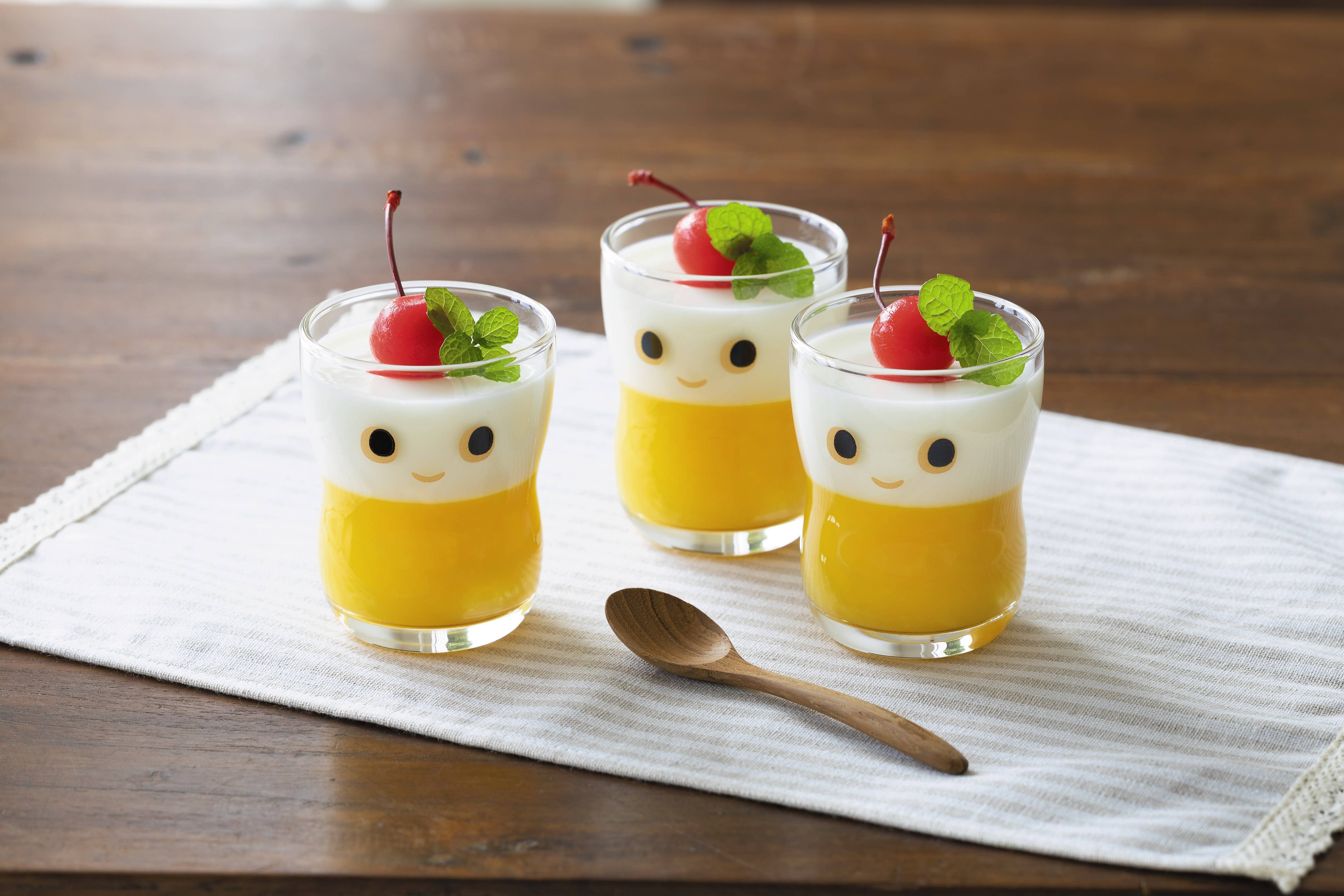 ADERIA - Wholesale Drinking Glass/Cup - Kids & Baby - Kids Glass - Smile S and M Set3