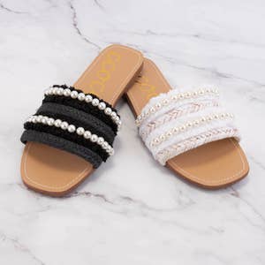 Purchase Wholesale pearl sandals. Free Returns & Net 60 Terms on Faire