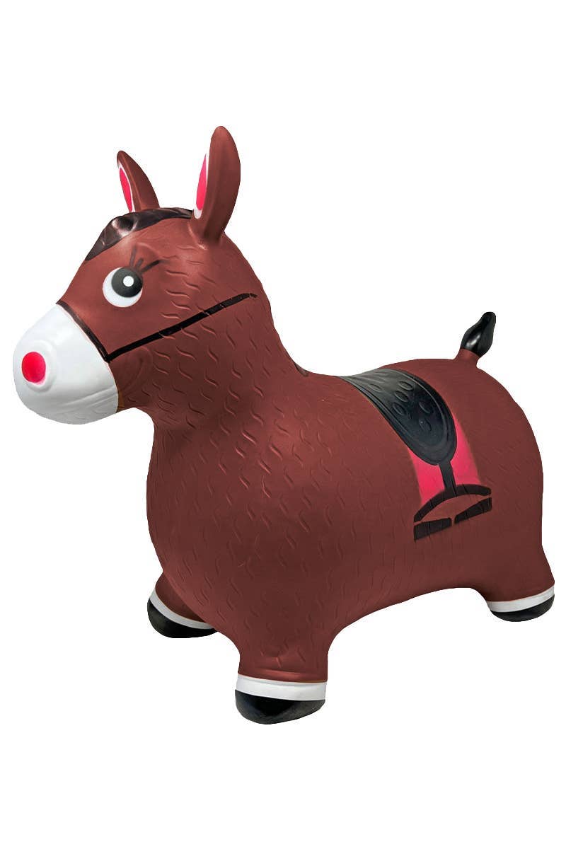 ASSORTED Kids Pinata Donkey Horse Inflatable Pvc Hopper Toy for wholesale on Faire2
