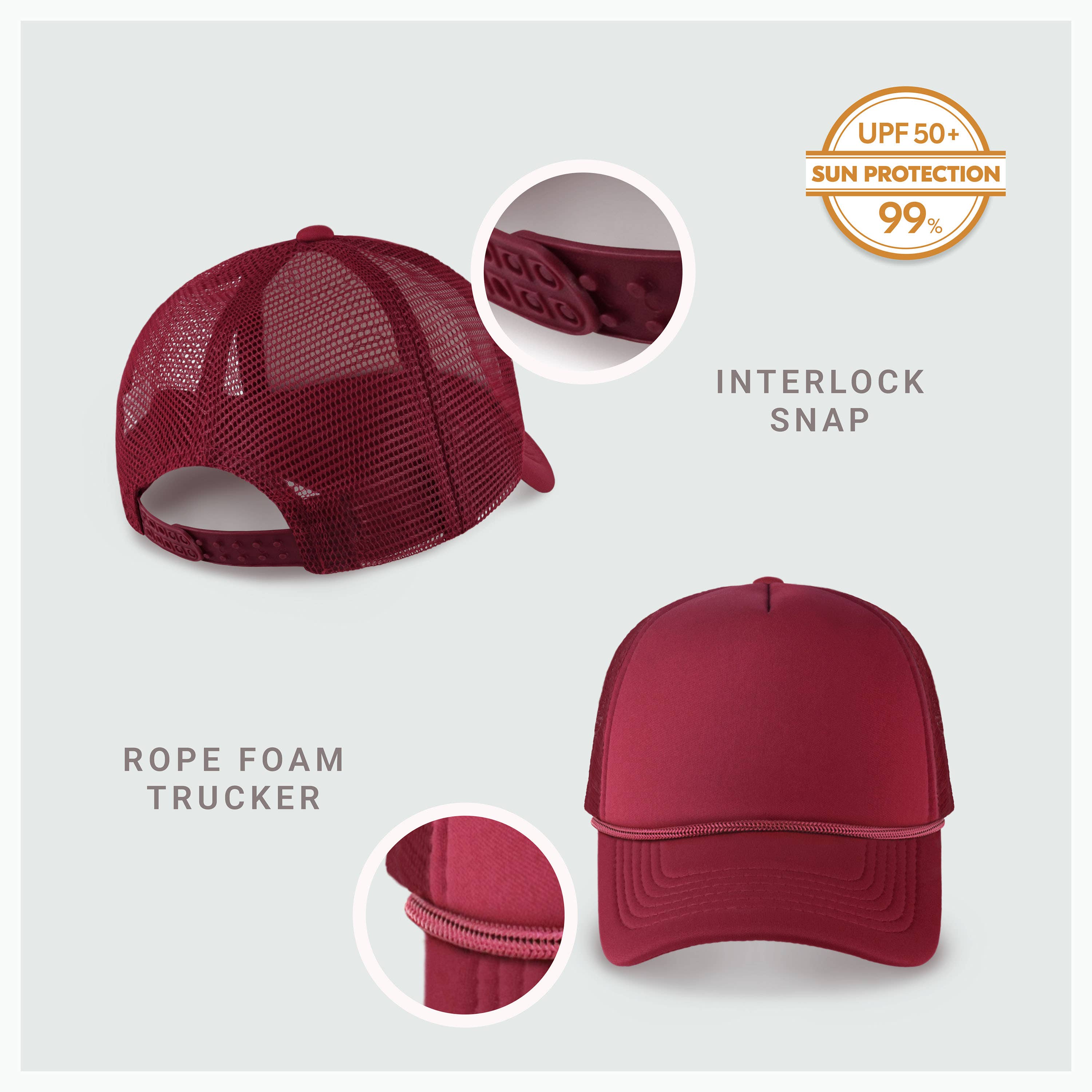 ChoKoLids - Wholesale Trucker Hat - Men's - CHOK.LIDS Foam Mesh Trucker Hat14