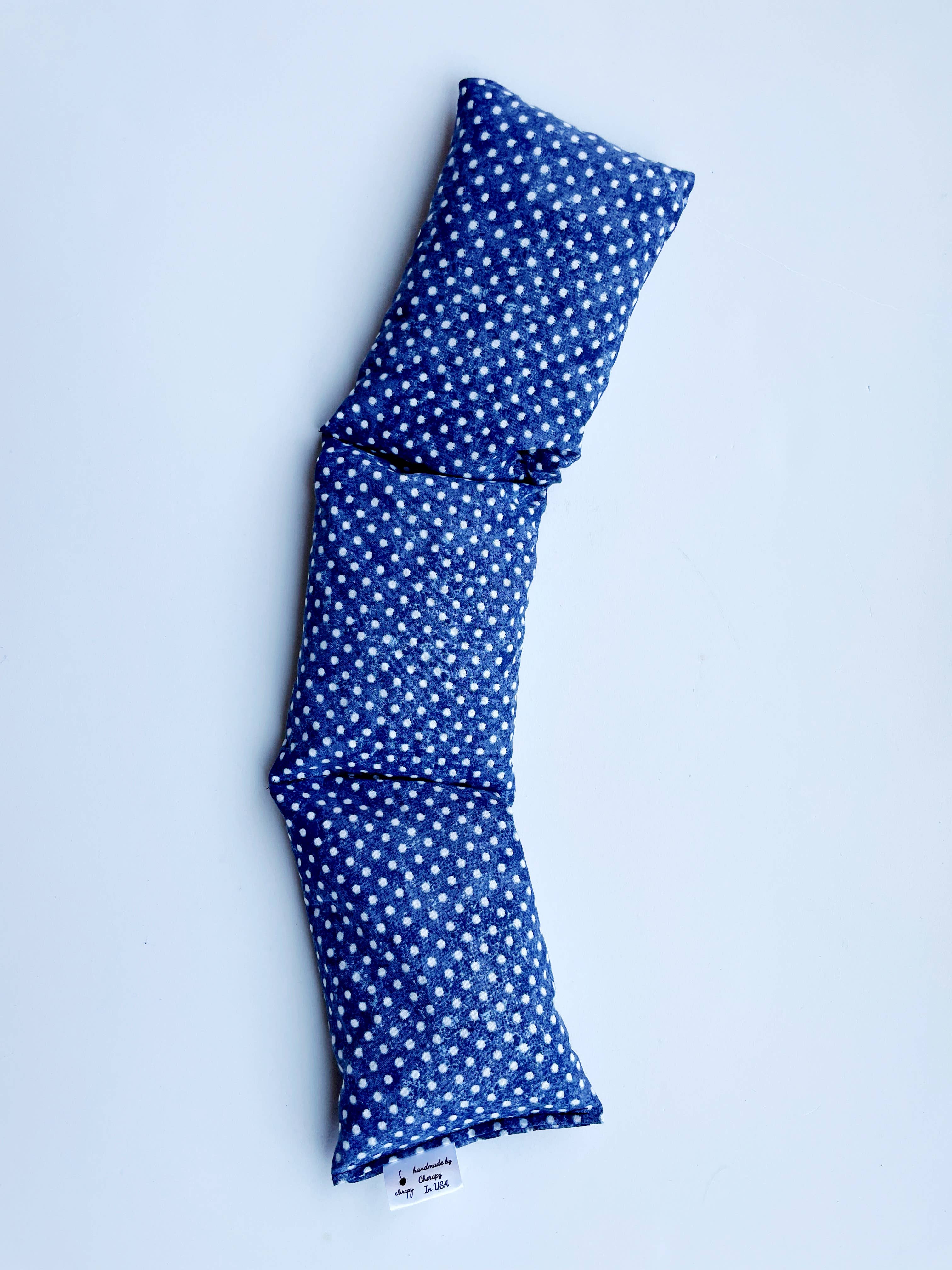 Cherapy - Wholesale Hot/Cold Compress - Therapeutic Heat Wrap - blue with dots1