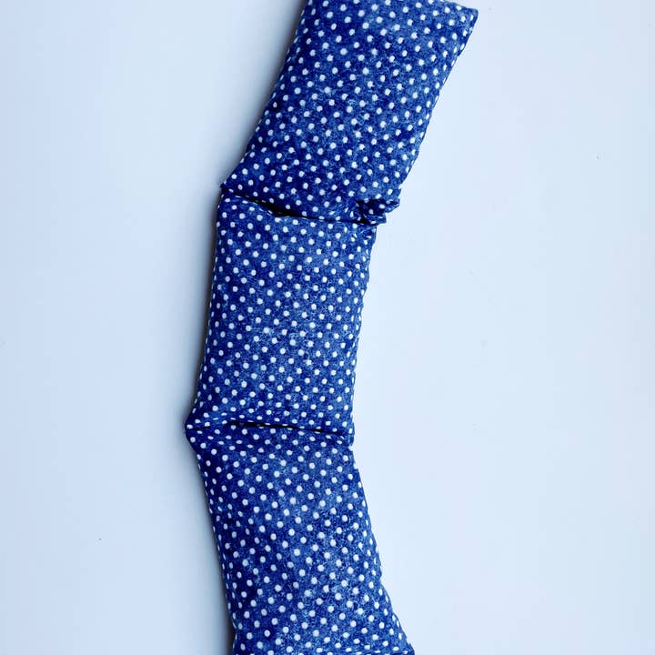 Cherapy – Großhandel Wärme-/Kältekompresse – Therapeutische Wärmepackung - blau mit Punkten1