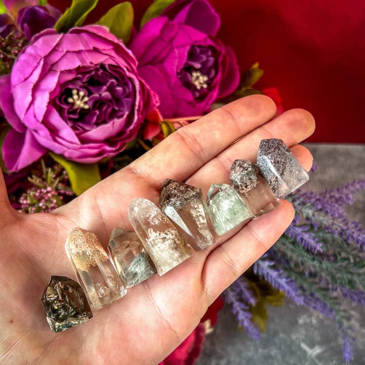 Mandala Gems - Wholesale Spiritual stone/crystal - Included Quartz Mini Towers, Garden Quartz