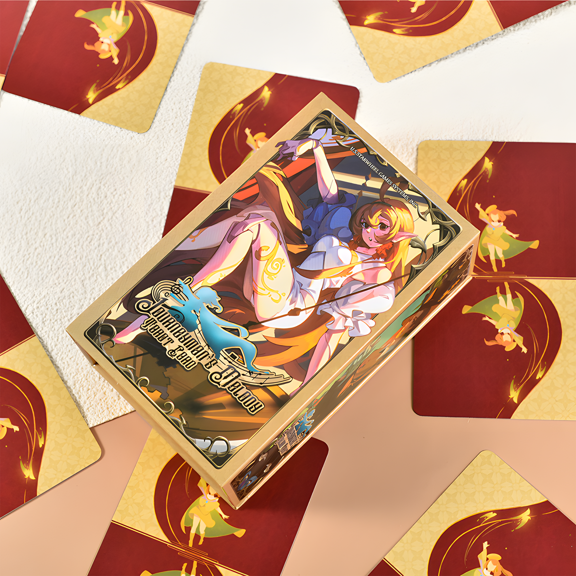 Vermilion Collection - Wholesale Tarot Cards - Journeyman's Melody Tarot0