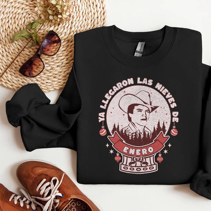 Nieves de Enero Festtagspullover - Chalino Sanchez Edition für den Großhandel von Las Changuis Tianguis