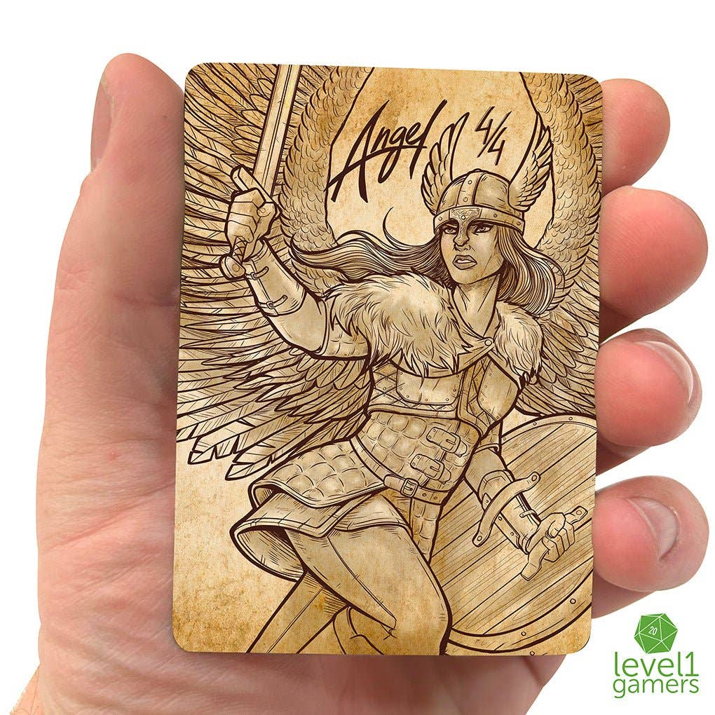 Level 1 Gamers – wholesale Card game – Valkyrie Angel Token Magic Card Pack (5 Cards) - Preorder3