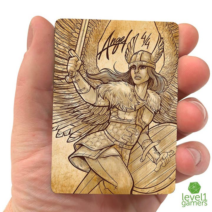 Level 1 Gamers – wholesale Card game – Valkyrie Angel Token Magic Card Pack (5 Cards) - Preorder3