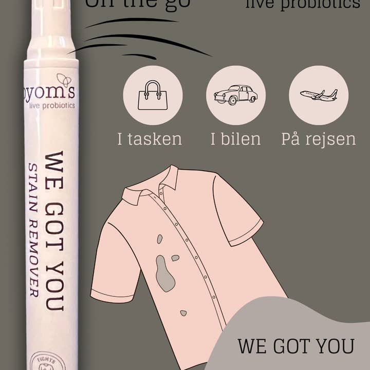 Byoms - Wholesale Stain Remover - WE GOT YOU - STAIN REMOVER - ON THE GO - SC1