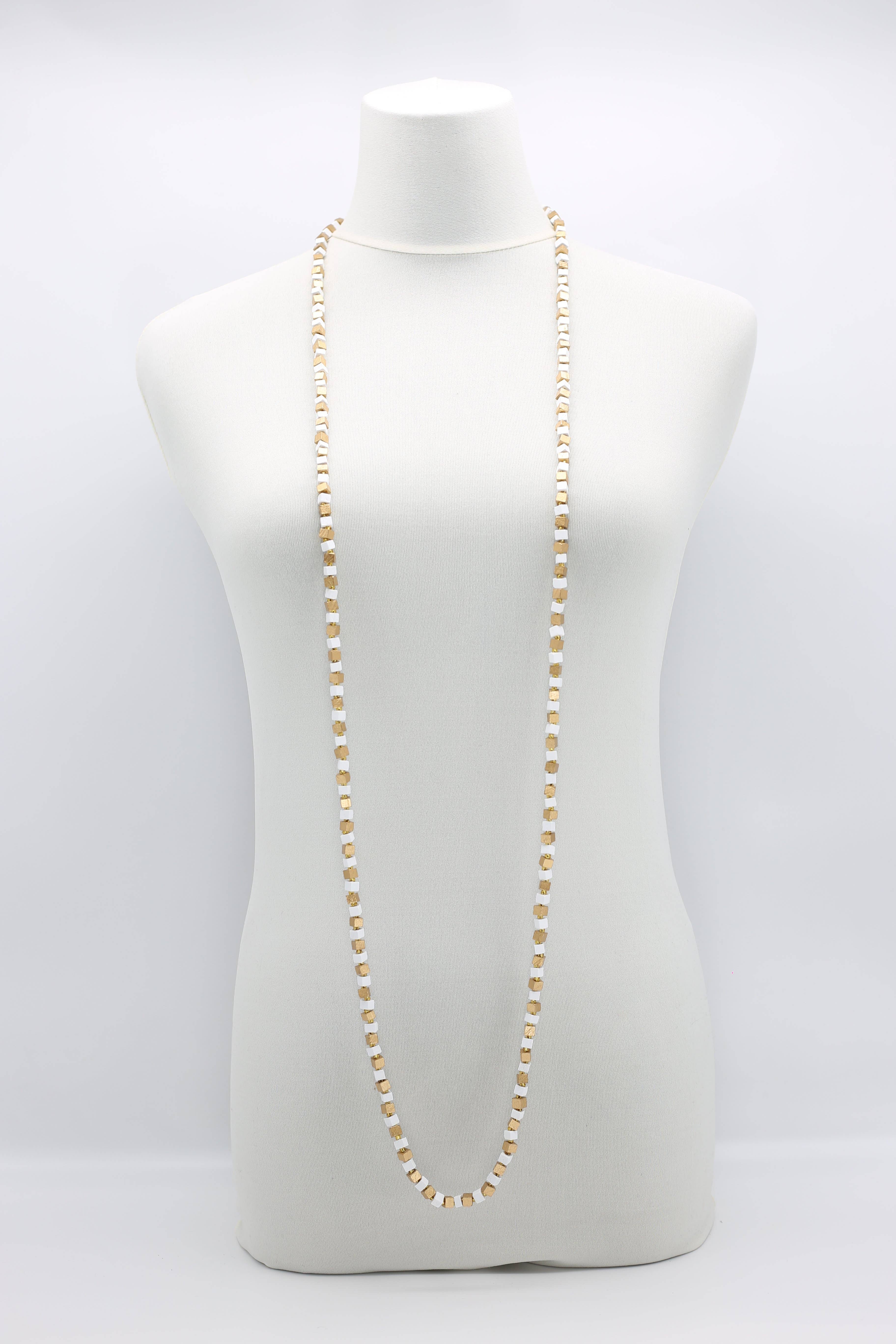 Jianhui London – Engroshandel Perlehalskæde – Den næste Pashmina halskæde Træperler - Mosaic Art44