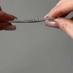 El&Elle - Wholesale Tennis Bracelet - Flex Moissanite Tennis Bracelet1