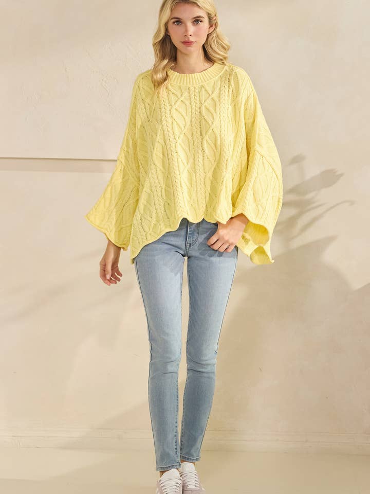 Tres Bien, Inc - Wholesale Knit Sweater - Women's - IT-10101- knitted sailors knot round neck sweater (SPRING) 16