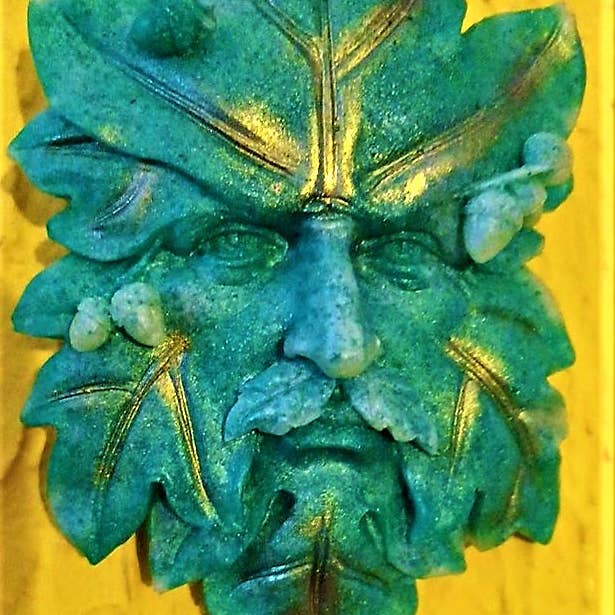Witchylicious - Wholesale Wall Accent - Green Man Wall Hanging