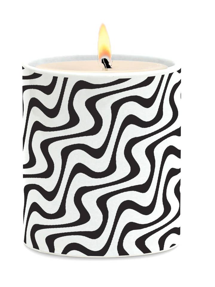 SUBLIMART: Line Art - Porcelæn sojavokslys (Design #LIN17) for engroshandel hos SublimArt