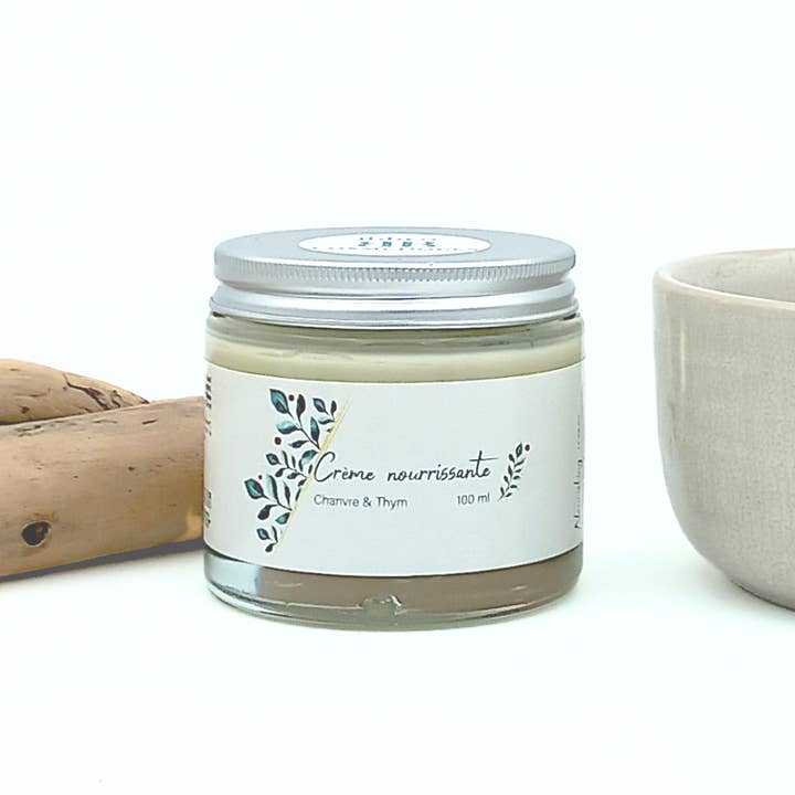 Crème nourrissante, thym pour la vente par Ibbeo Cosmétiques