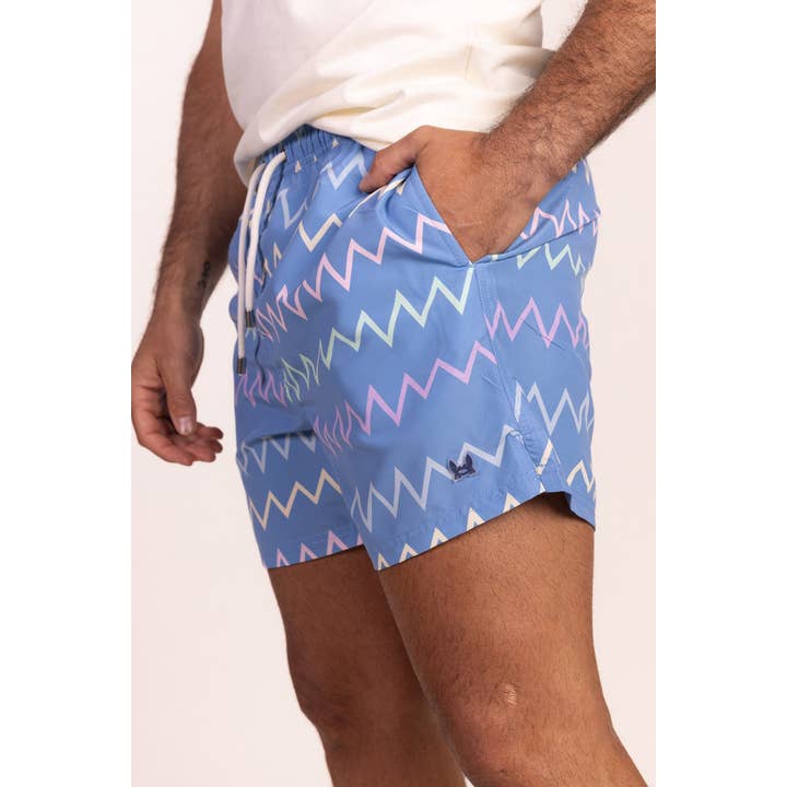 Fato de Banho Estampado Zig Zag por atacado de Custi Mikelo: Made in Spain